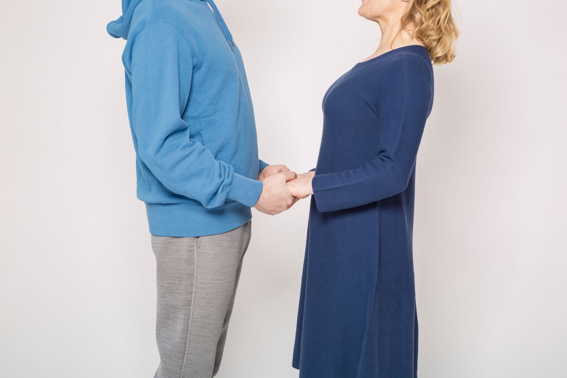 Couple enlacé